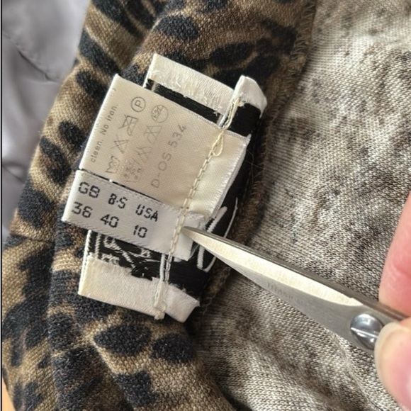 Vintage BERGDORF GOODMAN, 100% Wool, Italian made, US 10 - Picture 7 of 7